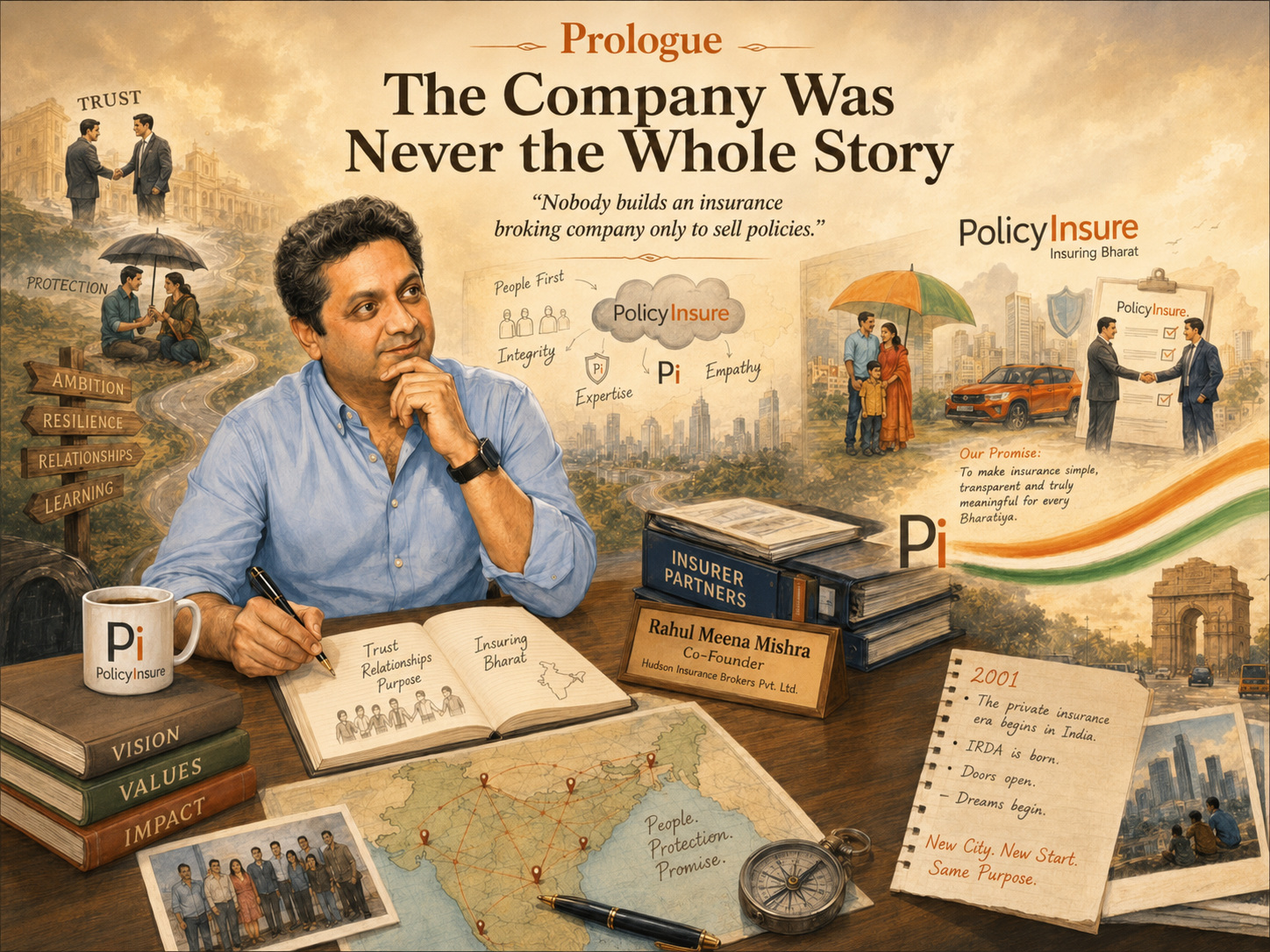 Illustrated Prologue from The Story of Hudson